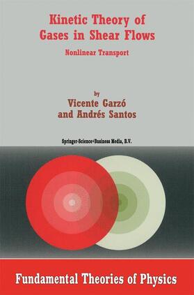 Santos / Garzó |  Kinetic Theory of Gases in Shear Flows | Buch |  Sack Fachmedien