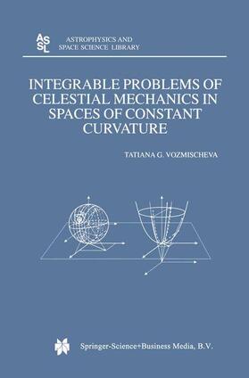 Vozmischeva |  Integrable Problems of Celestial Mechanics in Spaces of Constant Curvature | Buch |  Sack Fachmedien