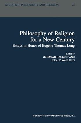 Wallulis / Hackett |  Philosophy of Religion for a New Century | Buch |  Sack Fachmedien