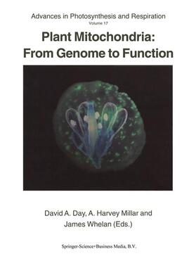 Day / Whelan / Millar |  Plant Mitochondria: From Genome to Function | Buch |  Sack Fachmedien