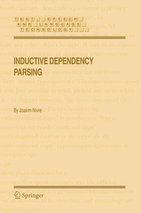 Nivre |  Inductive Dependency Parsing | Buch |  Sack Fachmedien