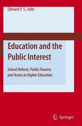 St. John |  Education and the Public Interest | Buch |  Sack Fachmedien