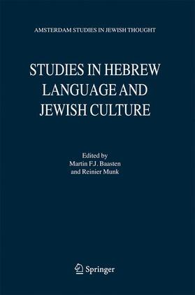 Munk / Baasten |  Studies in Hebrew Language and Jewish Culture | Buch |  Sack Fachmedien