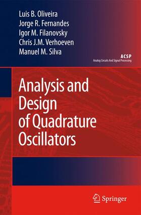 Oliveira / Fernandes / Silva |  Analysis and Design of Quadrature Oscillators | Buch |  Sack Fachmedien