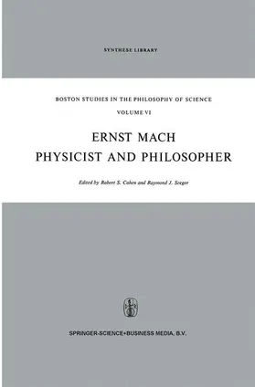 Seeger / Cohen |  Ernst Mach: Physicist and Philosopher | Buch |  Sack Fachmedien