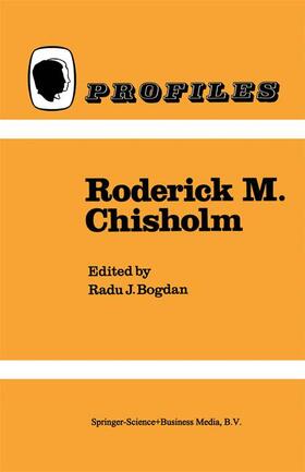 Bogdan |  Roderick M. Chisholm | Buch |  Sack Fachmedien