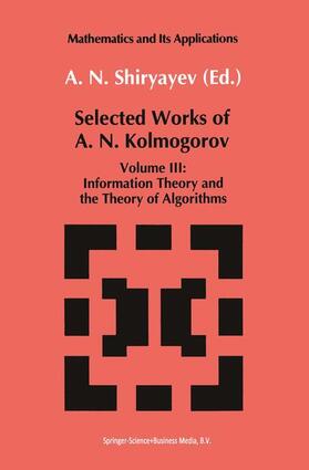 Kolmogorov / Shiryaev |  Selected Works III | Buch |  Sack Fachmedien