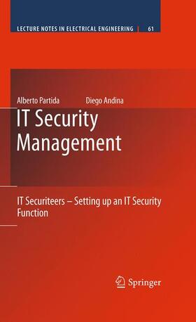 Partida / Andina |  It Security Management | Buch |  Sack Fachmedien