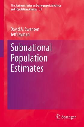 Tayman / Swanson |  Subnational Population Estimates | Buch |  Sack Fachmedien