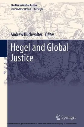 Buchwalter |  Hegel and Global Justice | eBook | Sack Fachmedien