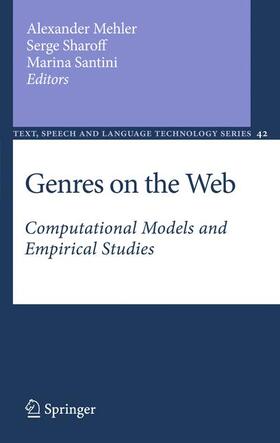 Mehler / Sharoff / Santini |  Genres on the Web | Buch |  Sack Fachmedien