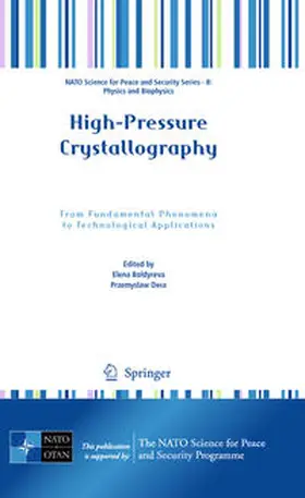 Boldyreva / Dera |  High-Pressure Crystallography | eBook | Sack Fachmedien