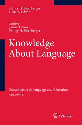 Hornberger / Cenoz |  Knowledge About Language | Buch |  Sack Fachmedien