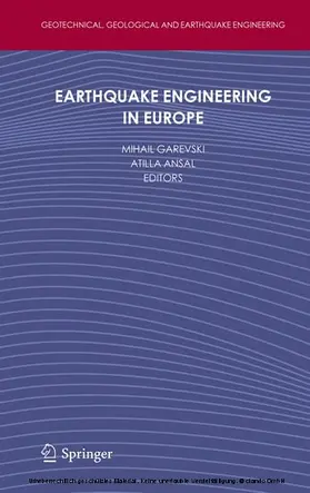 Garevski / Ansal |  Earthquake Engineering in Europe | eBook | Sack Fachmedien