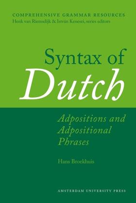 Broekhuis |  Syntax of Dutch | eBook | Sack Fachmedien