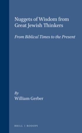 Gerber | Nuggets of Wisdom from Great Jewish Thinkers | Buch | 978-90-5183-720-9 | sack.de