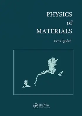 Quere |  Physics of Materials | Buch |  Sack Fachmedien