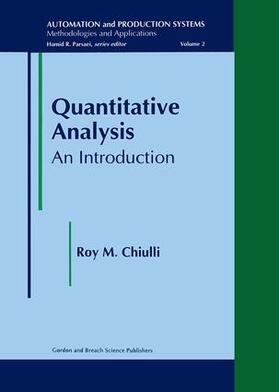 Chiulli |  Quantitative Analysis | Buch |  Sack Fachmedien