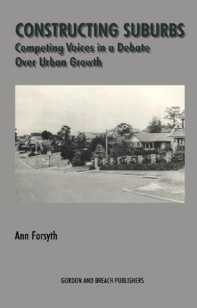 Forsyth |  Constructing Suburbs | Buch |  Sack Fachmedien