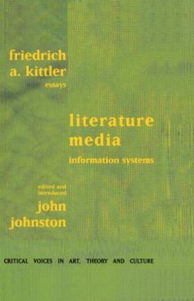 Kittler |  Literature, Media, Information Systems | Buch |  Sack Fachmedien