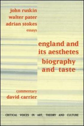 Carrier |  England and its Aesthetes | Buch |  Sack Fachmedien
