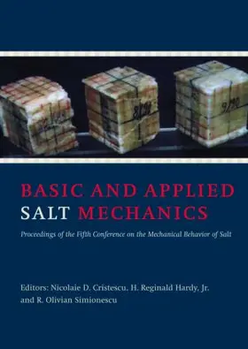 Cristescu / Hardy / Simionescu |  Basic and Applied Salt Mechanics | Buch |  Sack Fachmedien