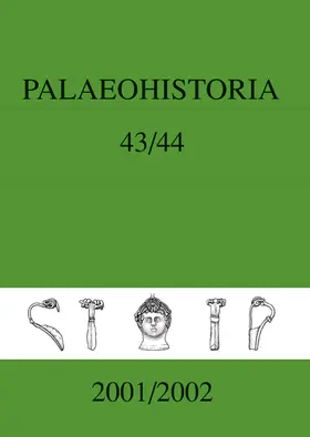 Institute of Archaeology |  Palaeohistoria 43-44 (2001-2002) | Buch |  Sack Fachmedien