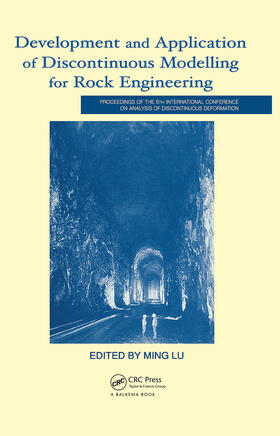  Development and Application of Discontinuous Modelling for Rock Engineering | Buch |  Sack Fachmedien