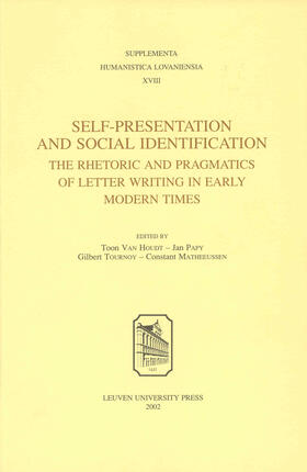 Van Houdt / Papy / Tournoy | Self-Presentation and Social Identification | Buch | 978-90-5867-212-4 | sack.de