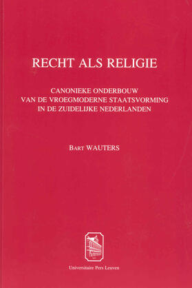 Wauters |  Recht als religie | Buch |  Sack Fachmedien