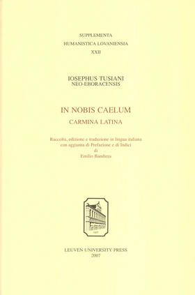 Bandiera / Tusiani |  Iosephus Tusiani - In nobis caelum, Carmina Latina | Buch |  Sack Fachmedien