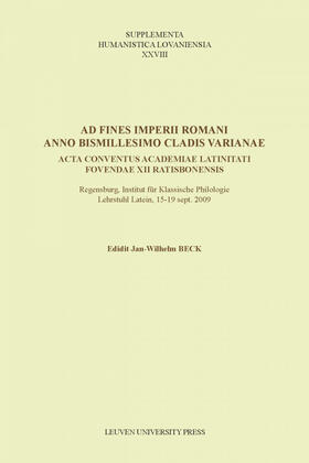 Beck |  Ad fines imperii Romani anno bismillesimo cladis Varianae | Buch |  Sack Fachmedien