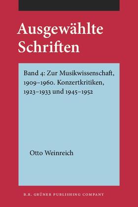 Weinreich / Wille |  Ausgewählte Schriften | Buch |  Sack Fachmedien