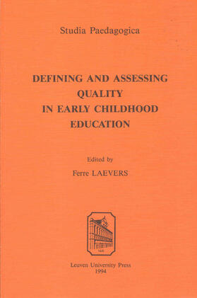 Laevers |  DEFINING & ASSESSING QUALITY I | Buch |  Sack Fachmedien