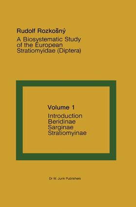 Rozkosný |  A Biosystematic Study of the European Stratiomyidae (Diptera) | Buch |  Sack Fachmedien