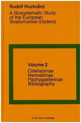 Rozkosný |  A Biosystematic Study of the European Stratiomyidae (Diptera) | Buch |  Sack Fachmedien