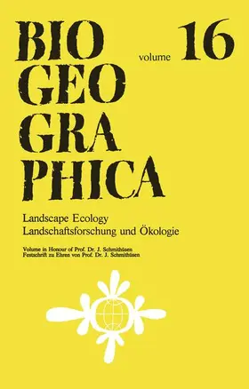 Müller / Rathjens |  Landscape Ecology/Landschaftsforschung Und Ökologie | Buch |  Sack Fachmedien