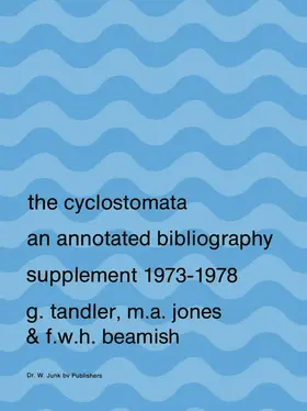 Tandler / Jones / Beamish |  The Cyclostomata | Buch |  Sack Fachmedien