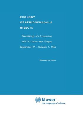 Hodek |  Ecology of Aphidophagous Insects | Buch |  Sack Fachmedien