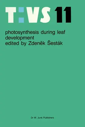 Sesták |  Photosynthesis During Leaf Development | Buch |  Sack Fachmedien