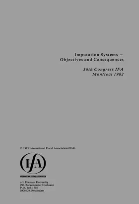  Imputation Systems - Objectives and Consequences | Buch |  Sack Fachmedien