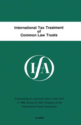 Staff |  International Tax Treatment of Common Law Trusts | Buch |  Sack Fachmedien