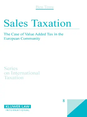 Terra |  Sales Taxation | Buch |  Sack Fachmedien