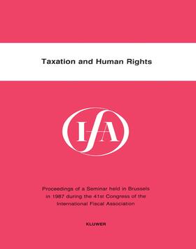 Staff |  Taxation and Human Rights | Buch |  Sack Fachmedien