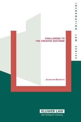 Seignette |  Challenges to the Creator Doctrine | Buch |  Sack Fachmedien