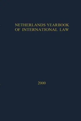 Fitzmaurice |  Netherlands Yearbook of International Law:2000 | Buch |  Sack Fachmedien