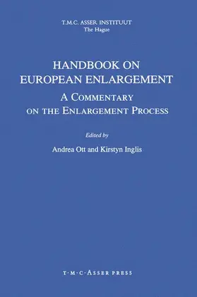 Ott |  Handbook on European Enlargement: A Commentary on the Enlargement Process | Buch |  Sack Fachmedien