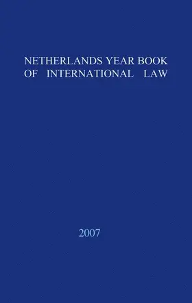  Netherlands Yearbook of International Law - 2007 | Buch |  Sack Fachmedien