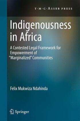 Ndahinda |  Indigenousness in Africa | Buch |  Sack Fachmedien