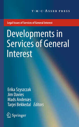 Szyszczak / Davies / Andenæs | Developments in Services of General Interest | E-Book | sack.de